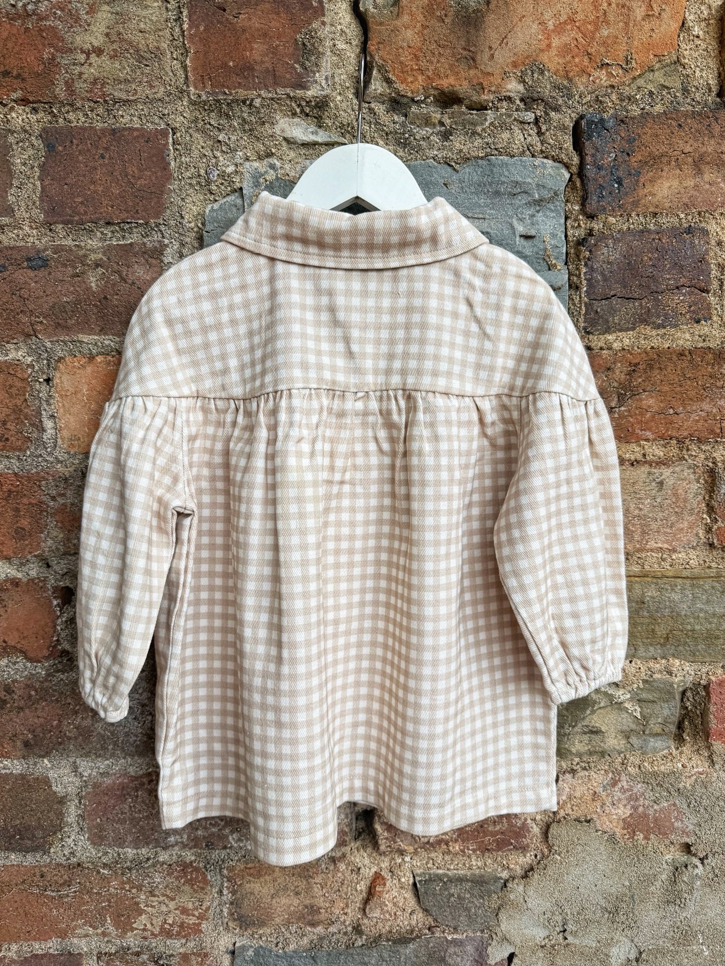 Bencer & Hazelnut Gingham Bunny Dress