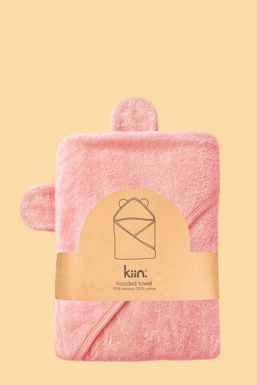 Kiin Hooded Towel Peony