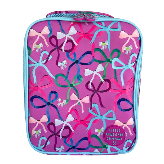 Little Renegade Company Lovely Bows Insulated Lunch Bag