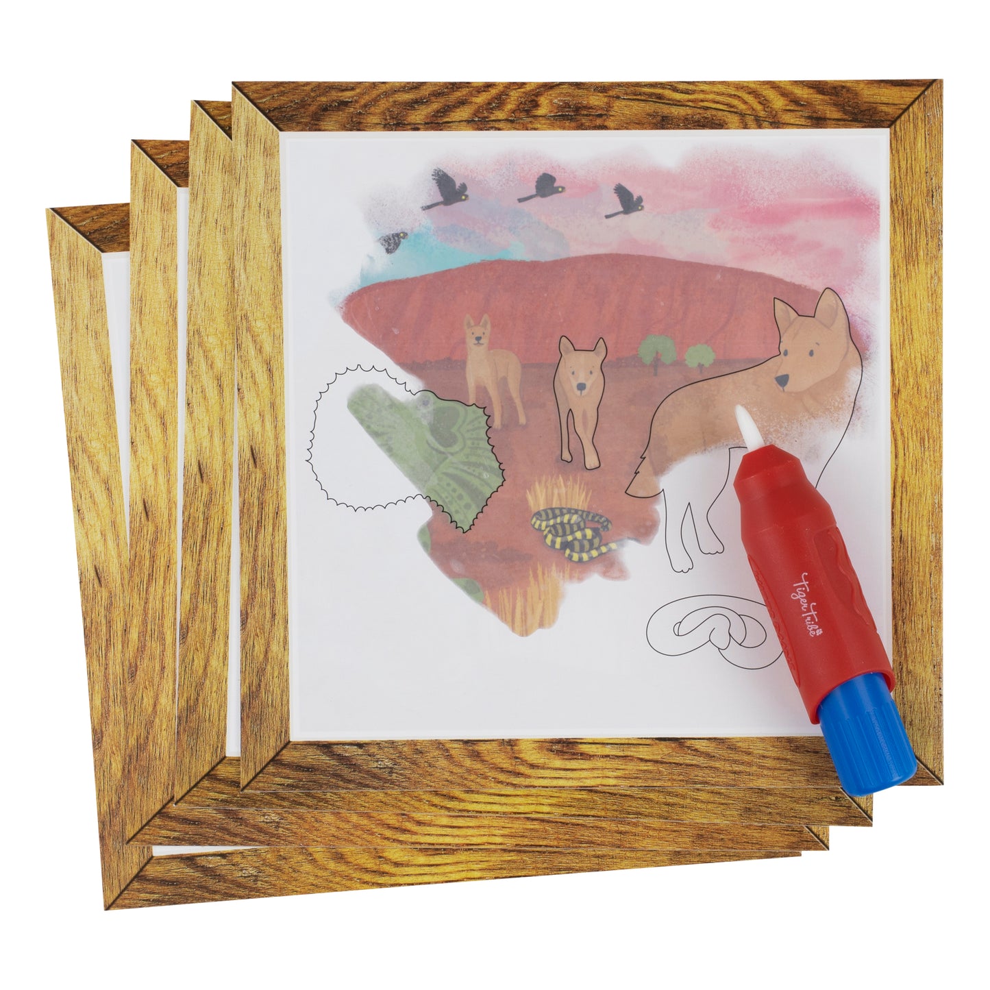Tiger Tribe Magic Painting World Aussie Animals