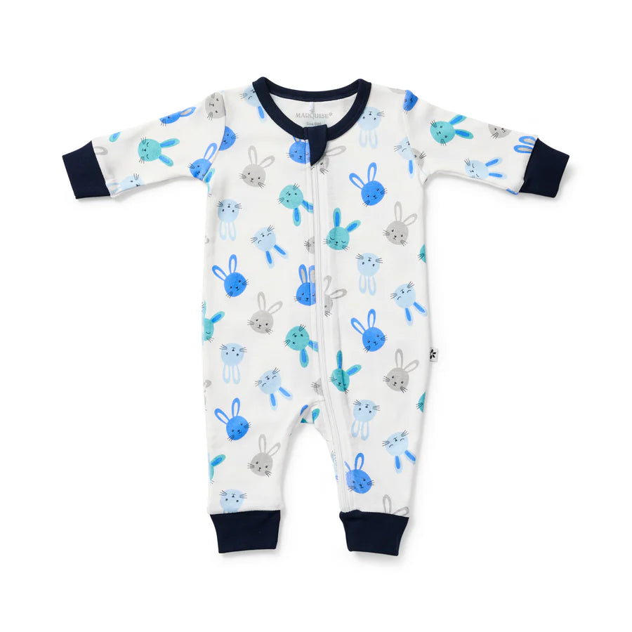 Snugglebunny Zipsuit Blue