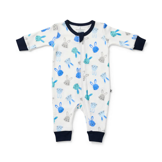 Snugglebunny Zipsuit Blue