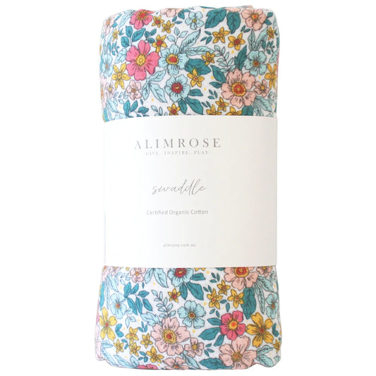 Alimrose Swaddle French Garden