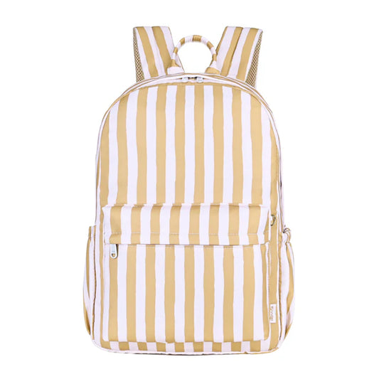 Kinnder Mustard Stripe Junior Backpack