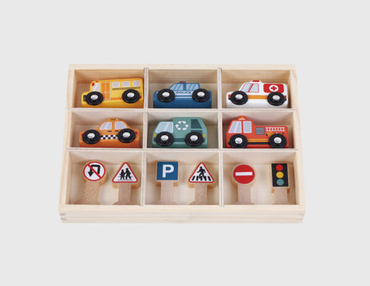 Wooden Vehicle Set