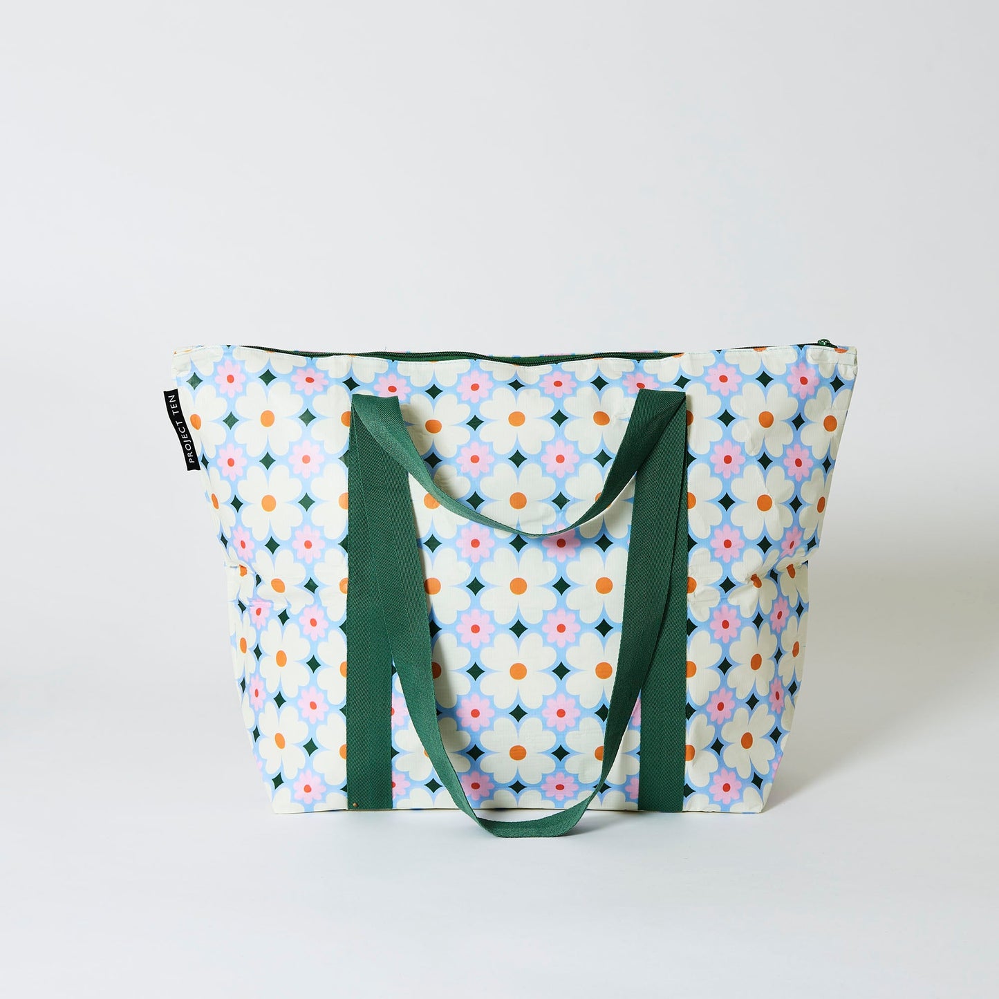 Project Ten Daisy Medium Zip Tote