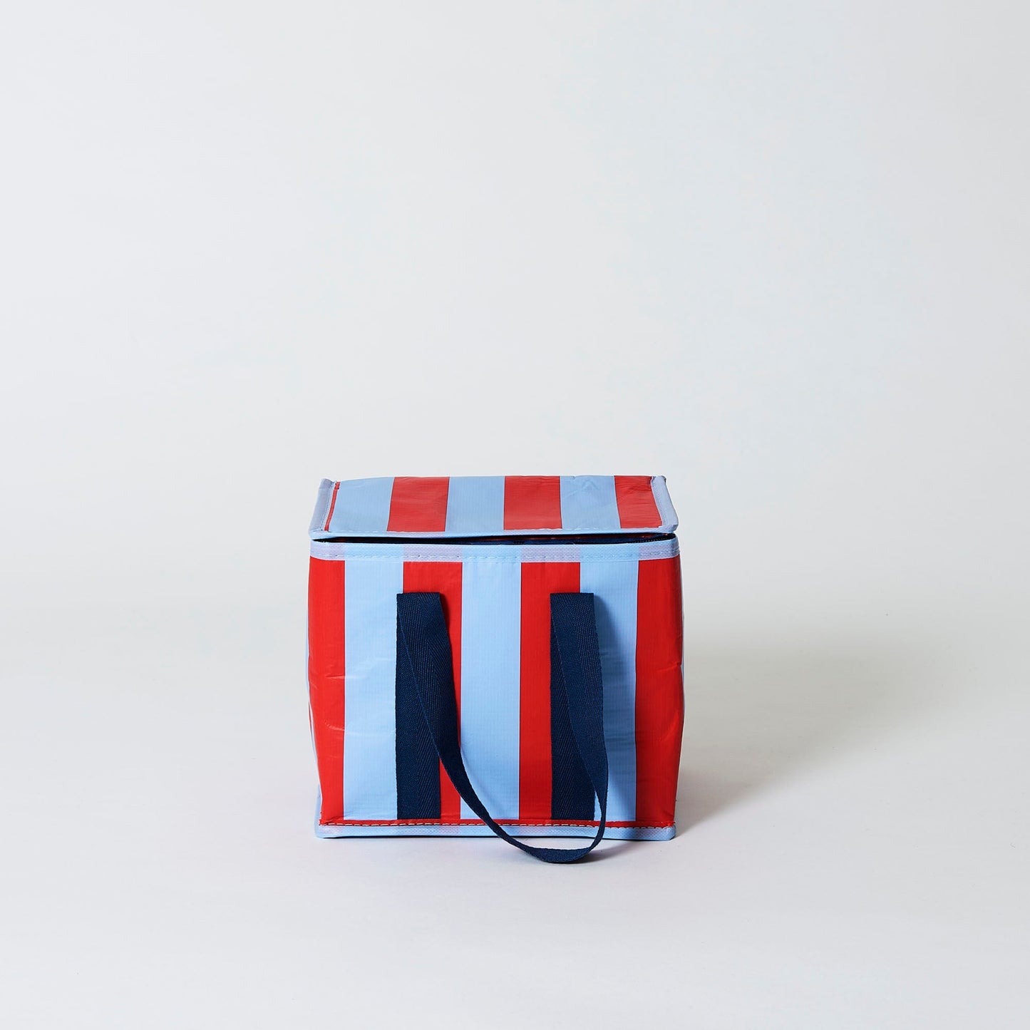 Project Ten Red Blue Stripe Mini Insulated Tote