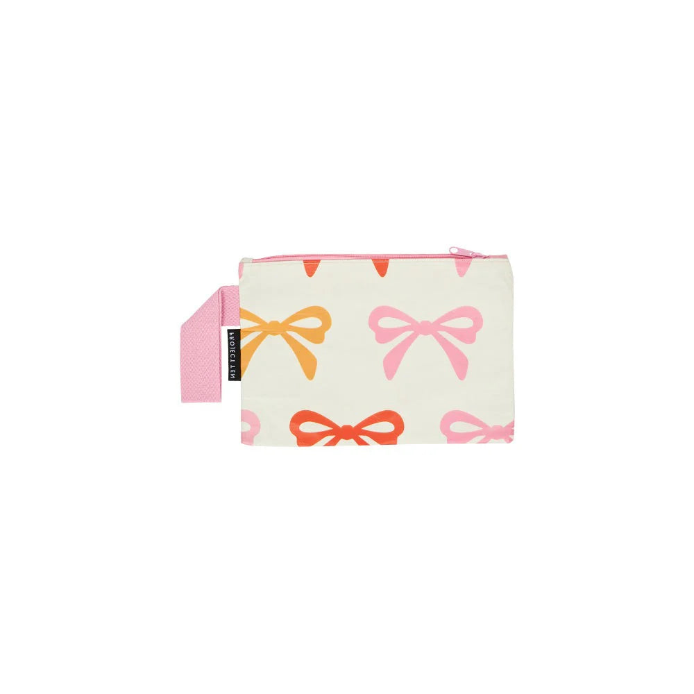 Project Ten Mini Zip Pouch Bows