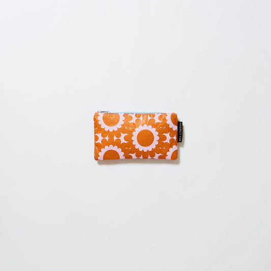Project Ten Tiny Zip Pouch Geo Floral