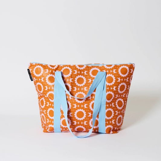 Project Ten Medium Zip Tote Geo Floral