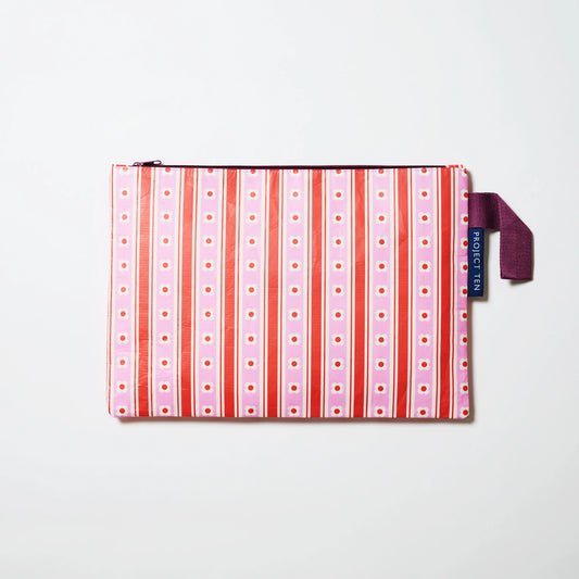 Project Ten Large Zip Pouch Wallpaper