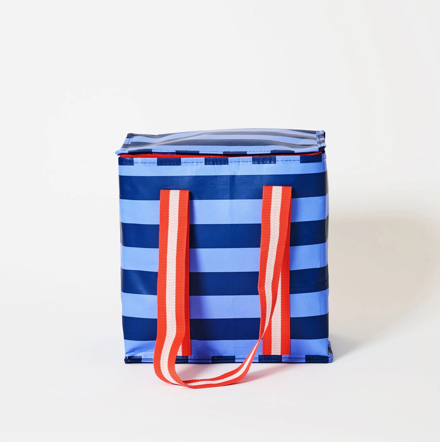 Project Ten Medium Insulated Tote Blue Stripe