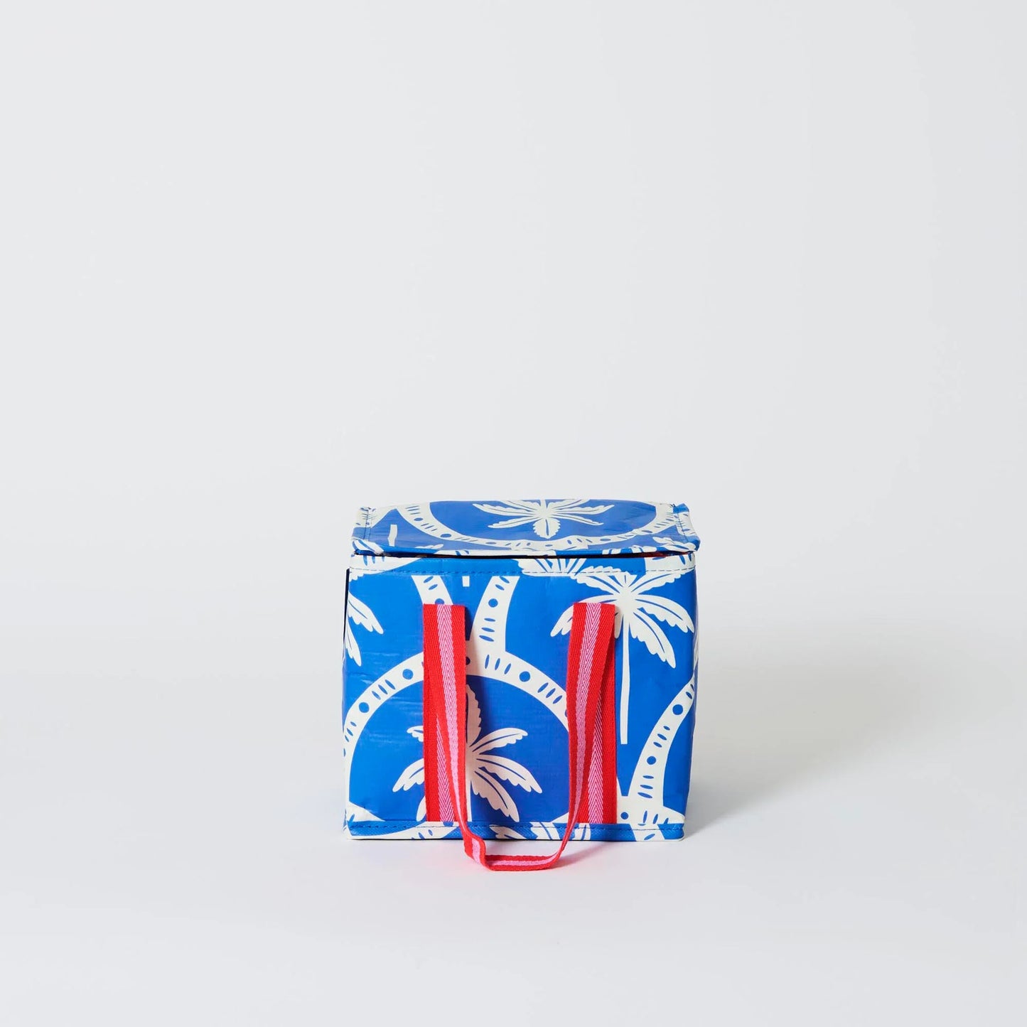 Project Ten Mini Insulated Tote Blue Palms