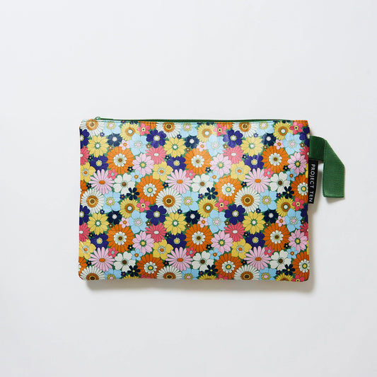 Project Ten Large Zip Pouch Posy