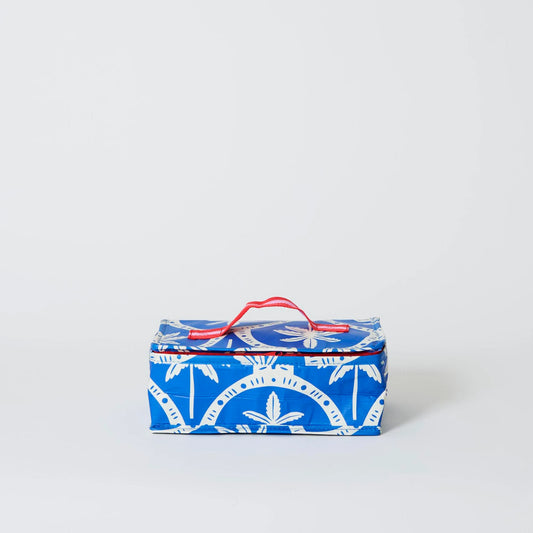 Project Ten Takeaway Bag Blue Palm