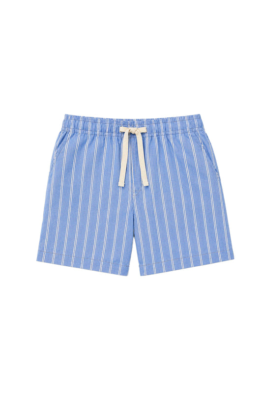 Milky Riviera Stripe Short