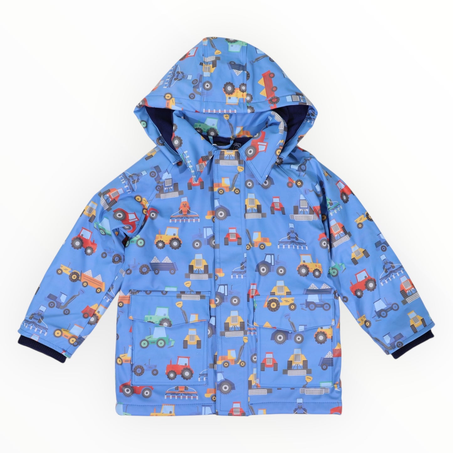 Korango Farm Machine Raincoat Blue