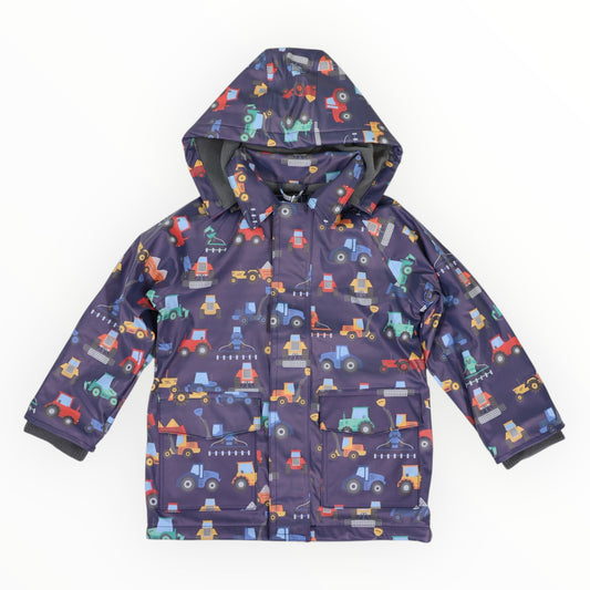 Korango Farm Machine Raincoat Navy