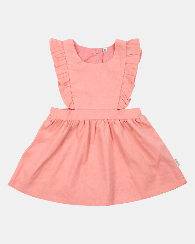 Toshi Pinafore Corduroy Quincy Dusty Rose