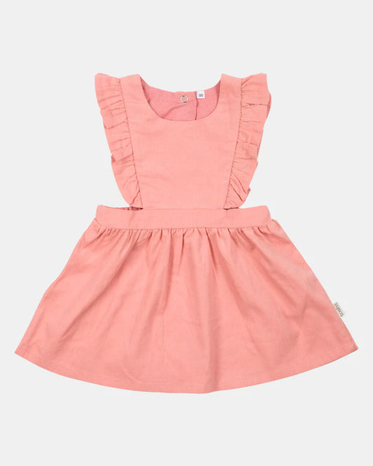 Toshi Pinafore Corduroy Quincy Dusty Rose