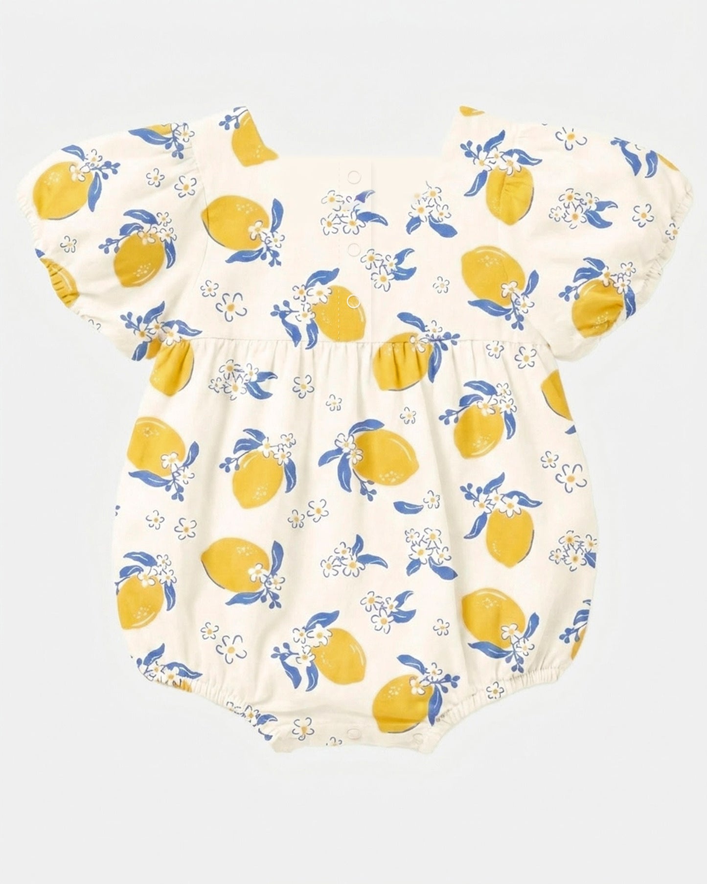 Baby Romper Arcadia Lemonade Cream