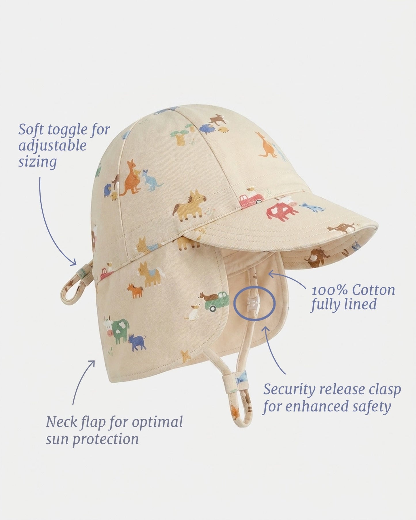 Flap Cap Arcadia Station Hands