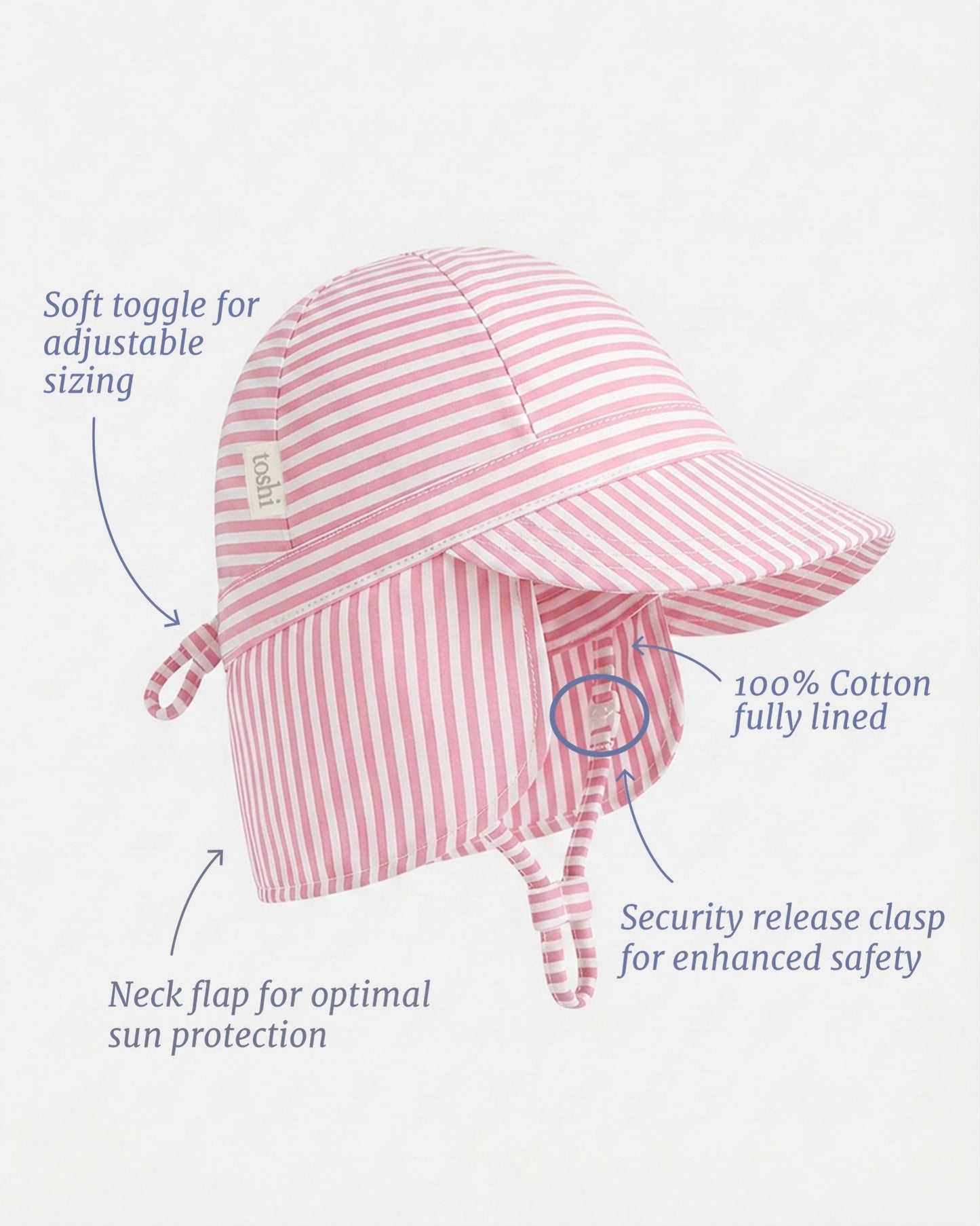 Flap Cap Mini Blossom