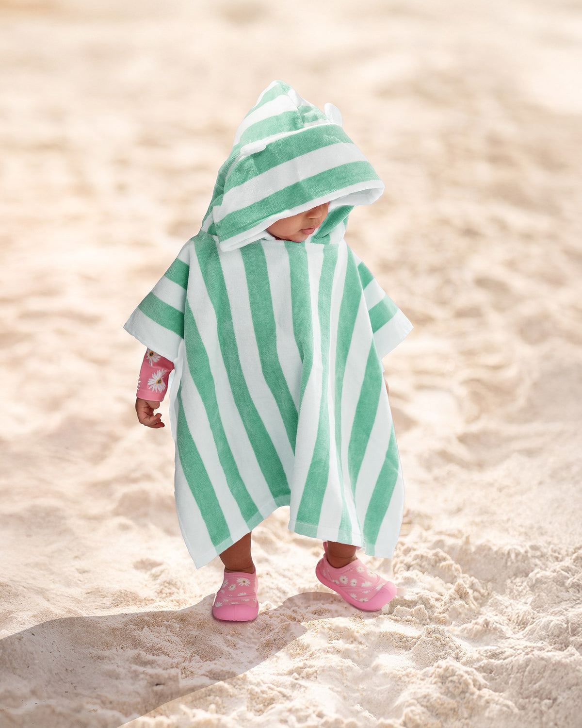 Hooded Towel Beachcomber Seagrass
