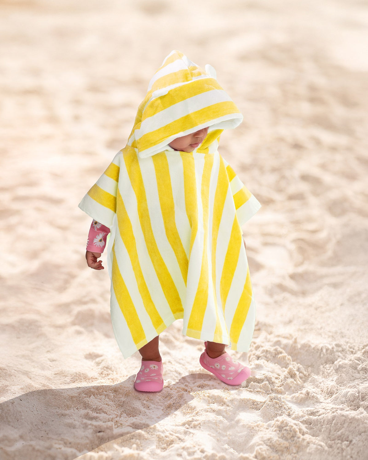 Hooded Towel Beachcomber Sunny