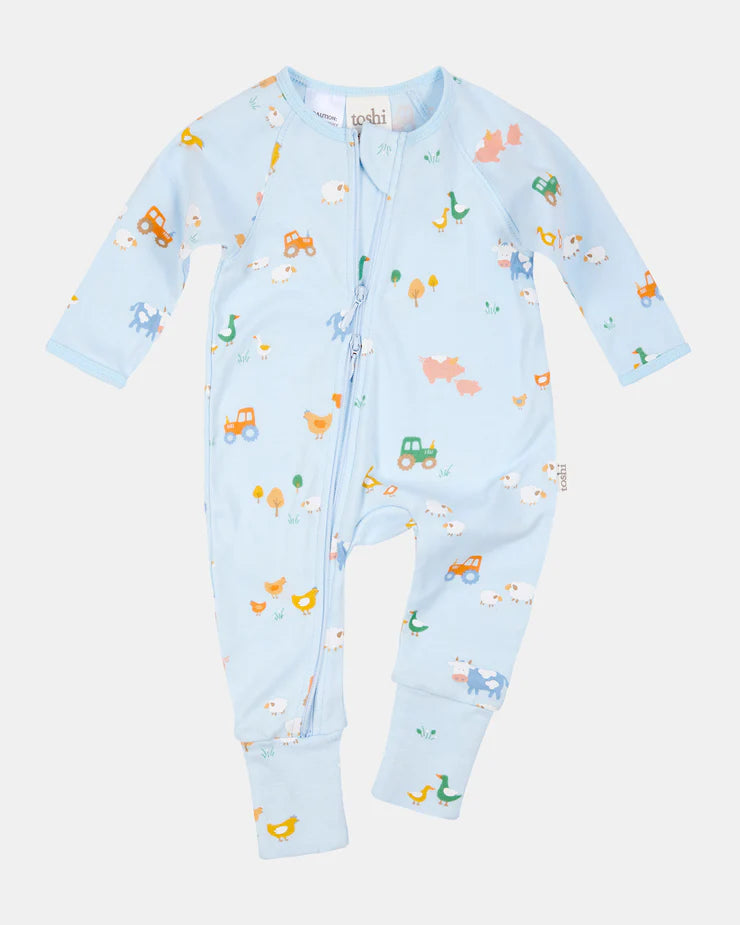 Toshi Onesie Harvest Farm Buddies