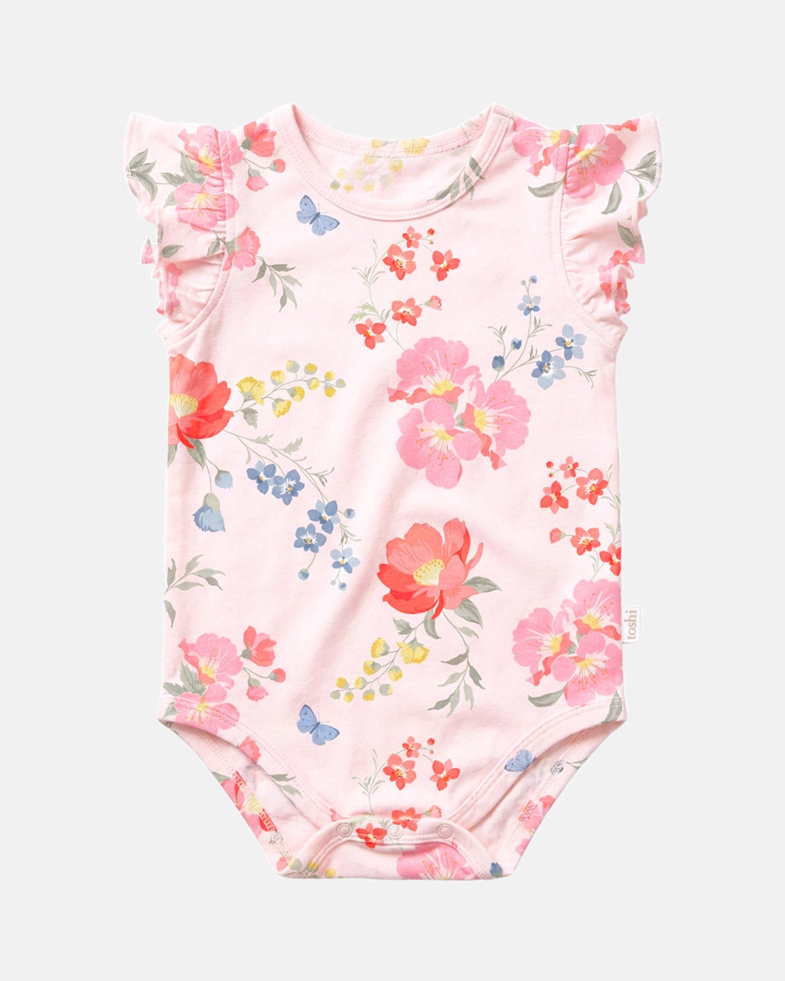 Onesie S/S Frill Arcadia Wild Garden