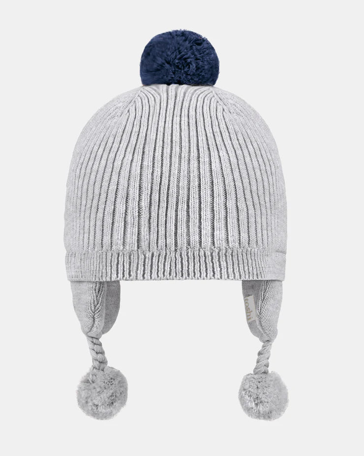 Toshi Organic Earmuff Beanie Bobby Fog