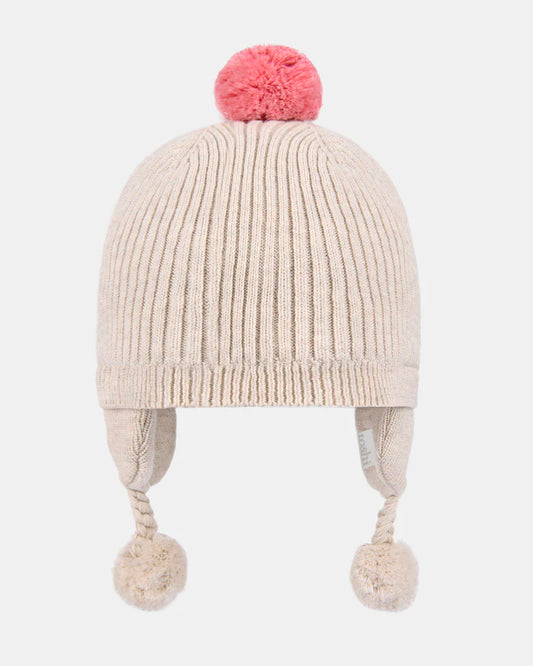 Toshi Organic Earmuff Beanie Bobby Oatmeal