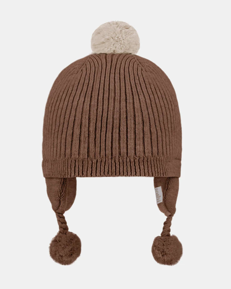 Toshi Organic Earmuff Beanie Bobby Peppercorn