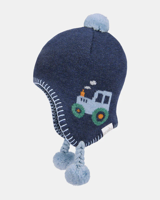 Toshi Organic Earmuff Beanie Mystical Tiny Tractors