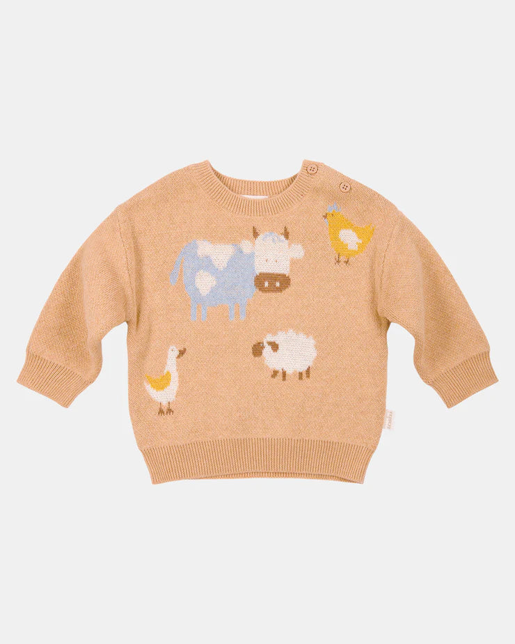 Toshi Organic Pullover Mystical Farm Buddies