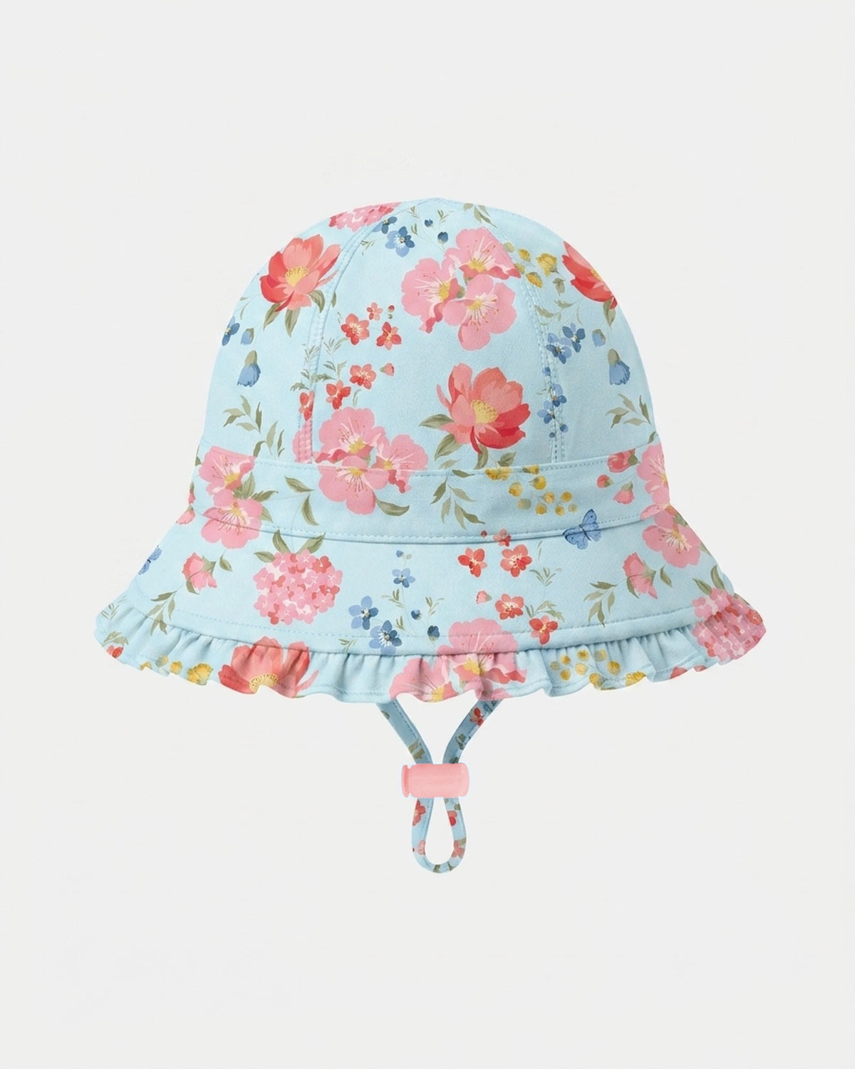 Swim Bell Hat Twinkle Aqua Garden