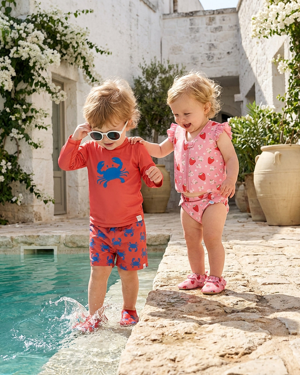 Swim Boardies Pirate Mud Crabs