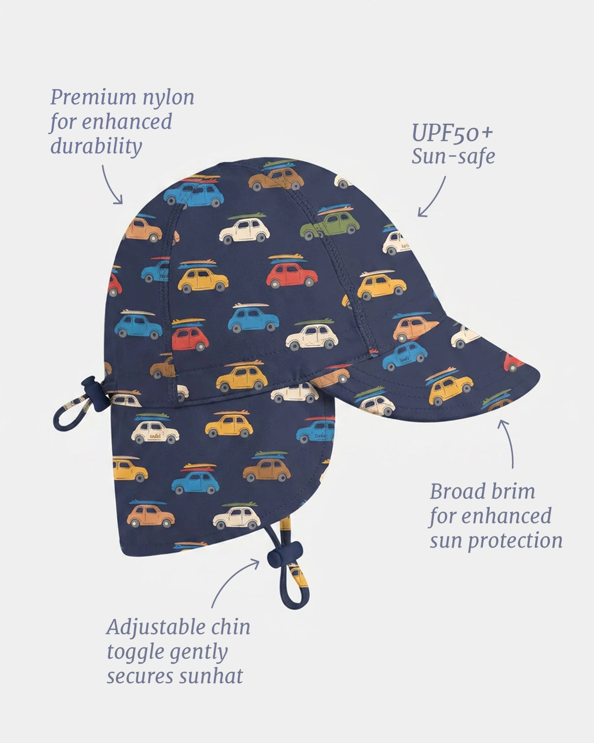 Swim Flap Cap Pirate Wave Buggies