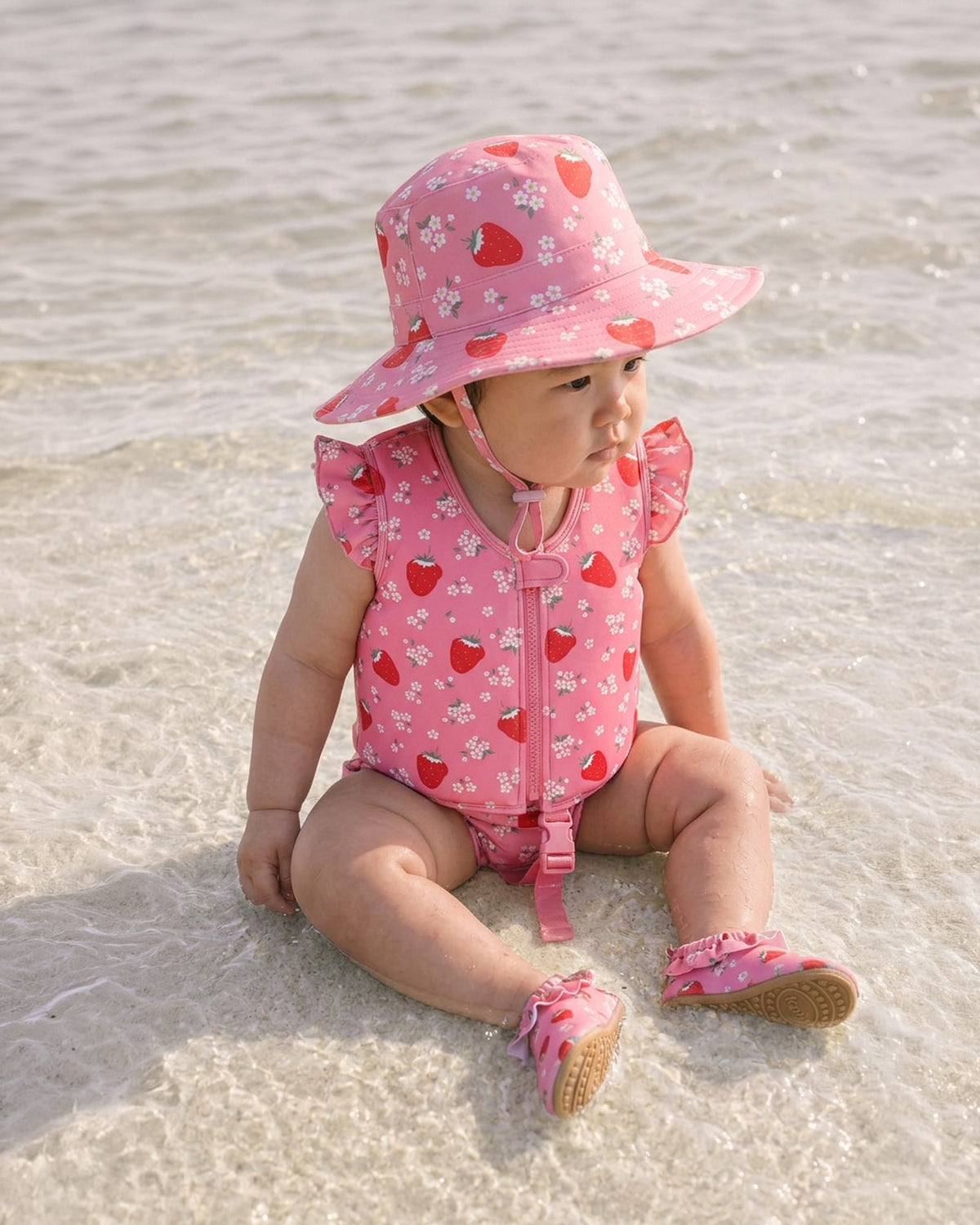 Swim Water Shoes Twinkle Strawberry
