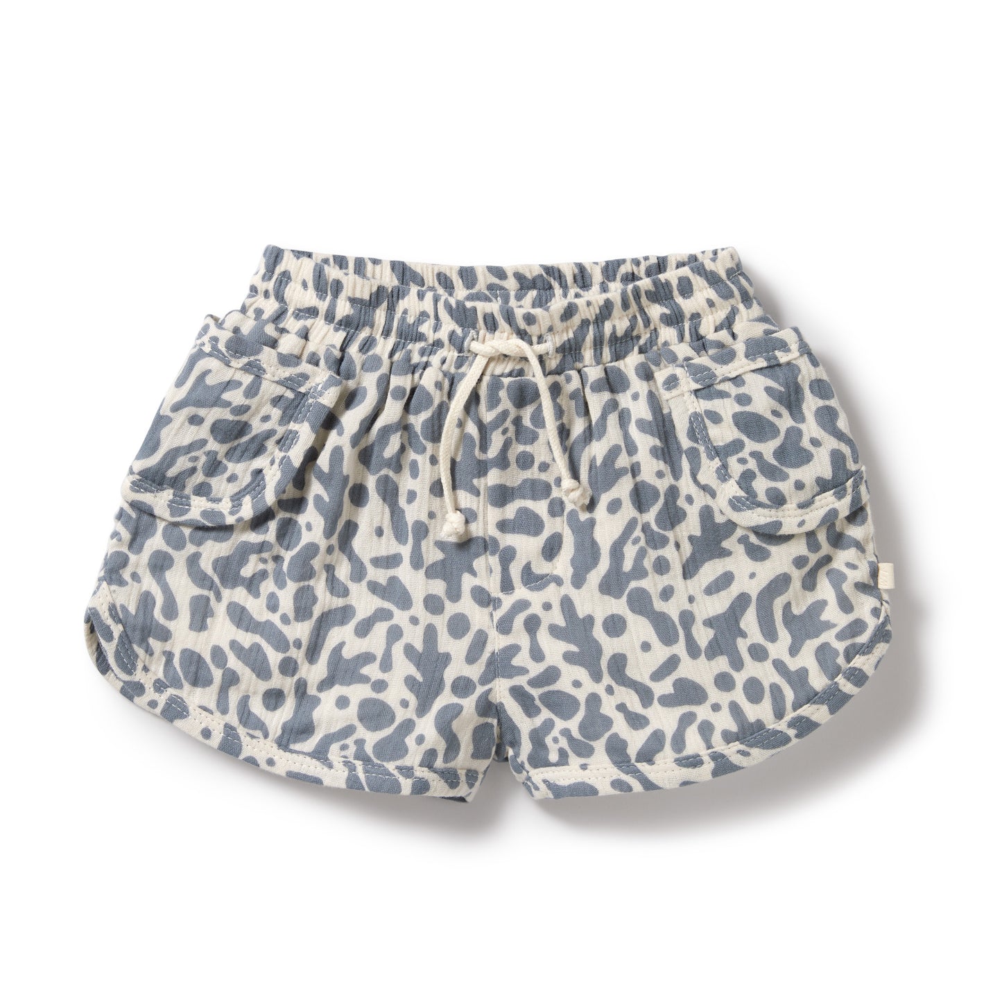 Wilson & Frenchy Blue Coral Organic Crinkle Short