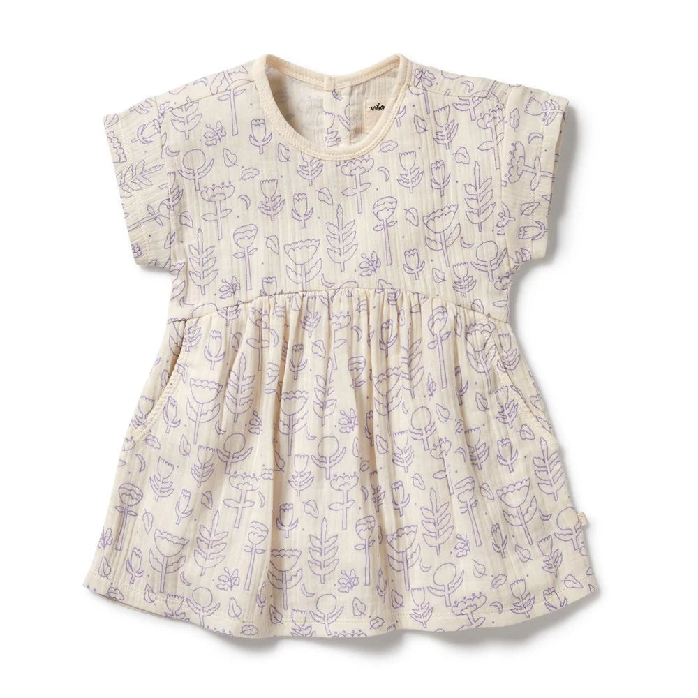 Wilson & Frenchy Organic Flow Organic Crinkle Dress