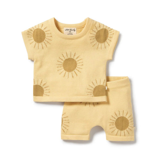 Wilson & Frenchy Sunshine Knitted Set