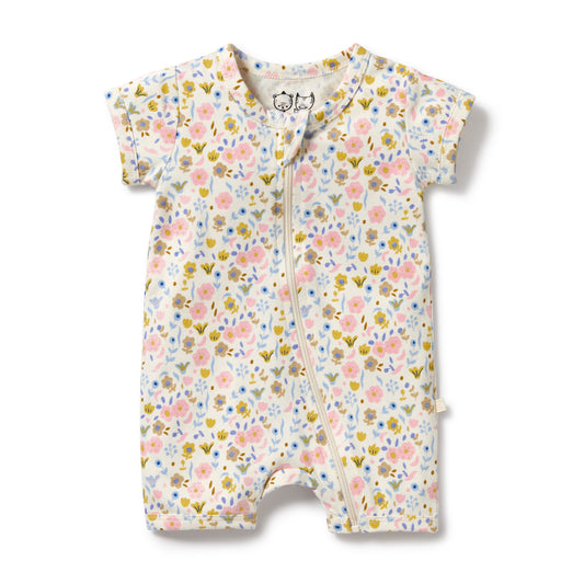 Wilson & Frenchy Ava Floral Zipsuit