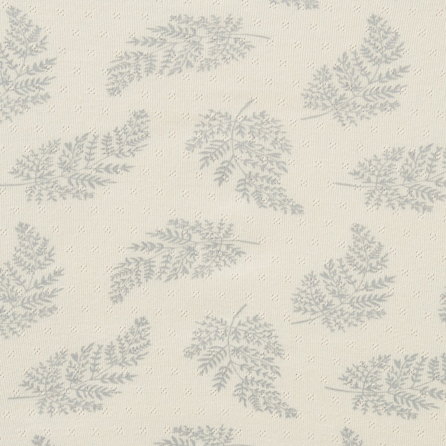 Wilson & Frenchy Forever Ferns Organic Pointelle Cot Sheet