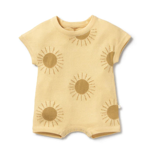 Wilson & Frenchy Sunshine Organic Knitted Growsuit