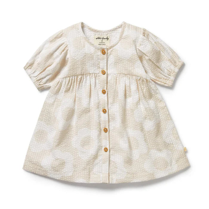 Wilson & Frenchy Daisy Bloom Organic Button Dress