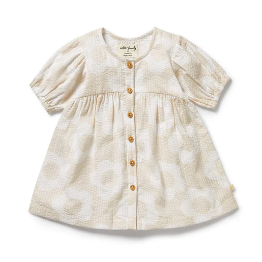 Wilson & Frenchy Daisy Bloom Organic Button Dress