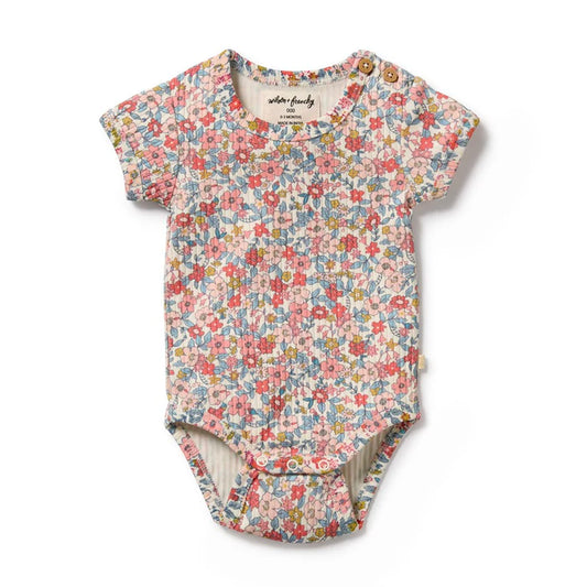 Wilson & Frenchy Summer Bloom Organic Bodysuit