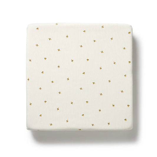 Wilson & Frenchy Bee Mine Organic Cot Sheet
